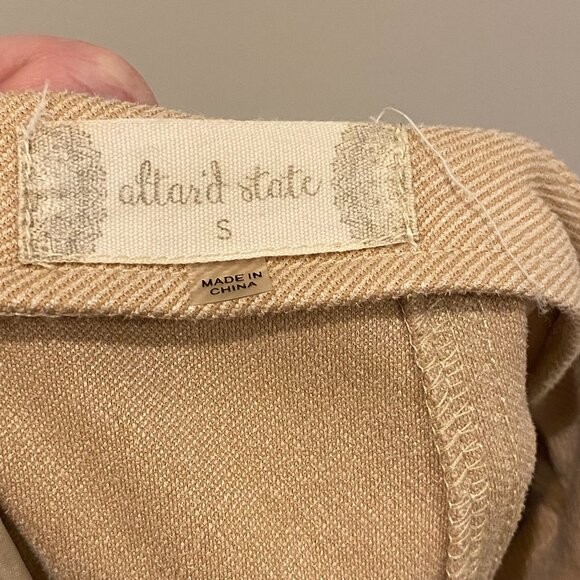 Altar'd State Brown Faux Suede Skirt Size Small - Picture 3 of 3